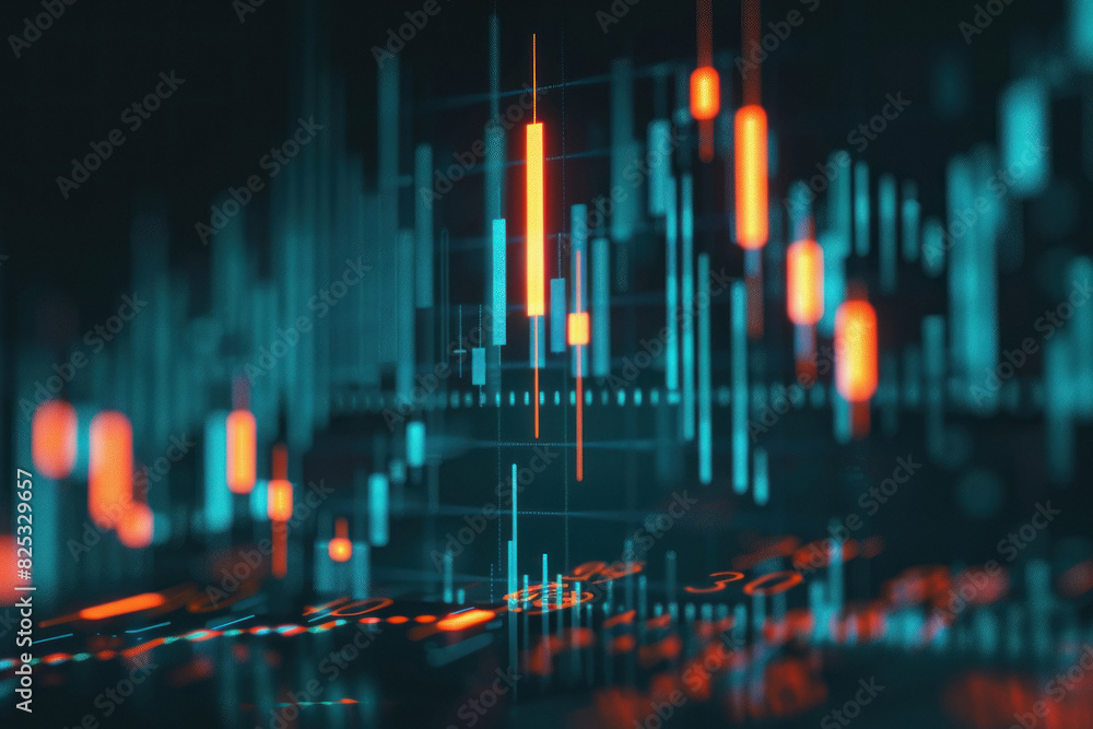 modern business stock market graph and chart modern business stock market graph and chart