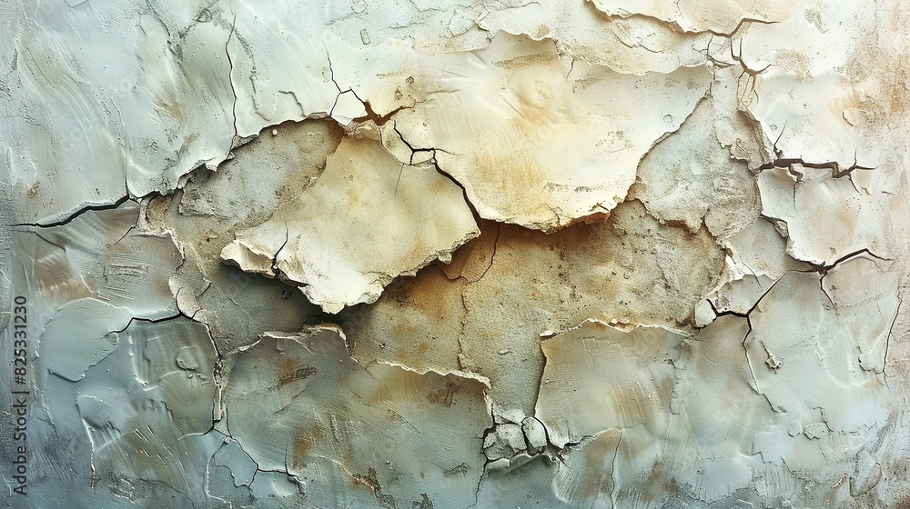 A close-up of peeling paint on a wall A close-up of peeling paint on a wall