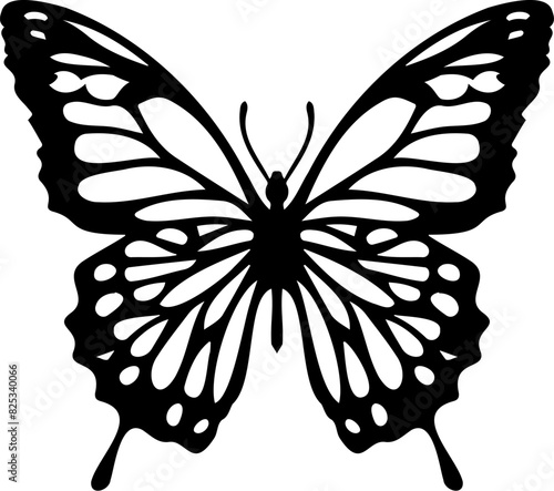 Patterned Butterfly Designs, Papercut Butterfly Cut File