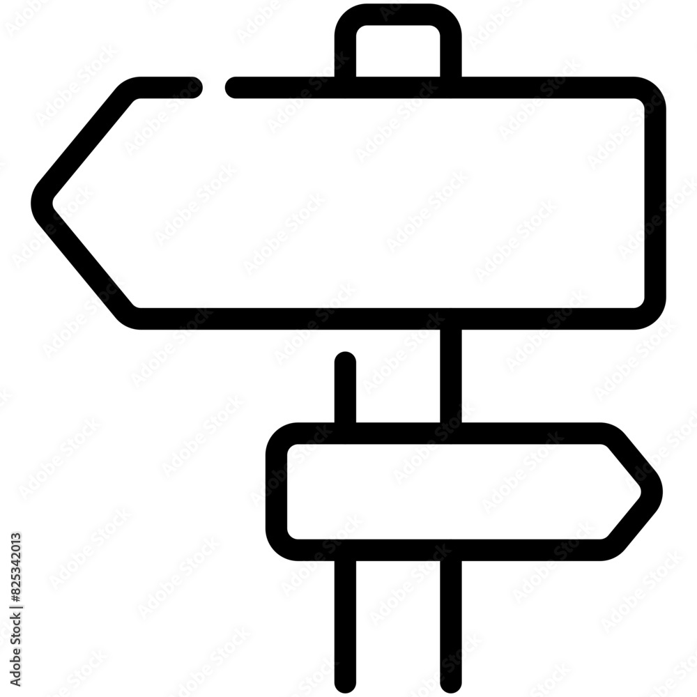 direction line icon direction line icon