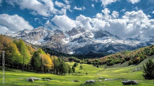 Majestic Mountain Landscape Captured in Stunning Image © Volodymyr Skurtul