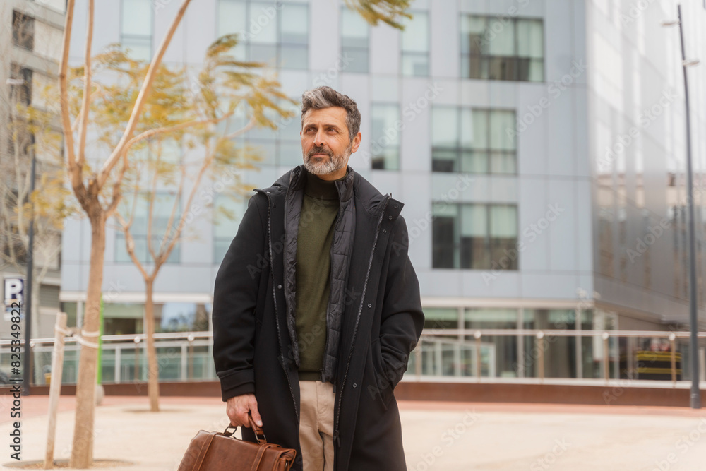 Portrait Of Businessman Outside Portrait Of Businessman Outside