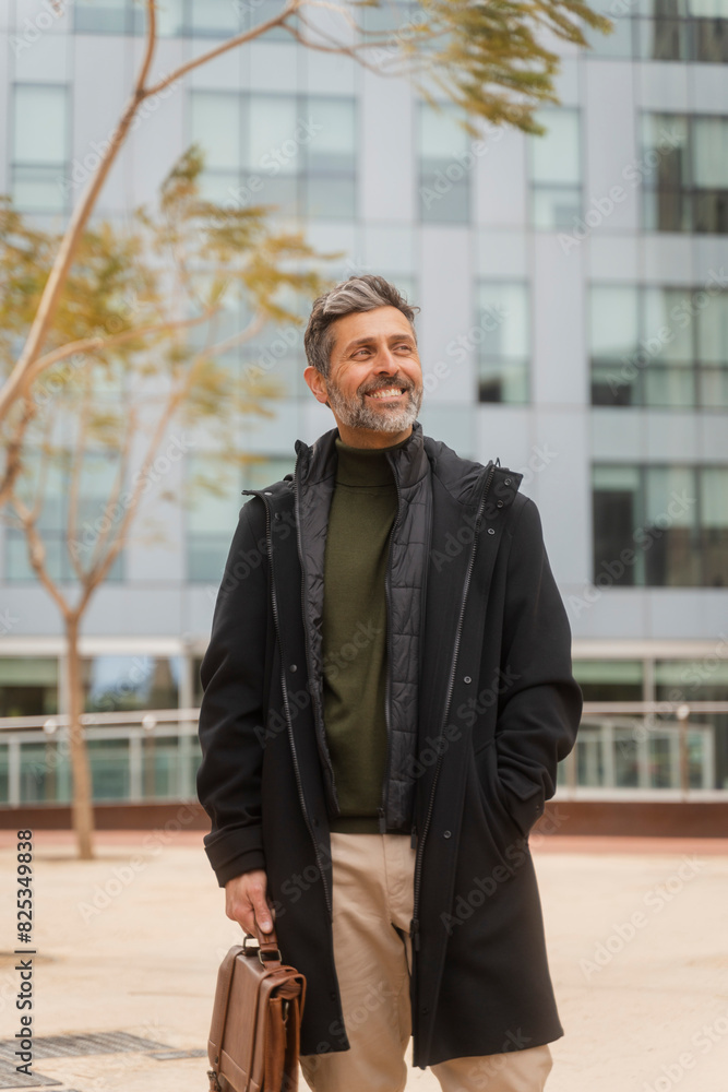 Portrait Of Male Entrepreneur Outside Portrait Of Male Entrepreneur Outside