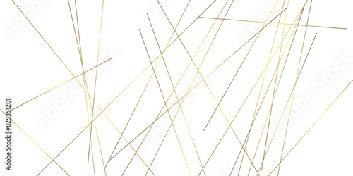 Abstract background with lines. Golden lines on White paper. Line wavy abstract vector background. 