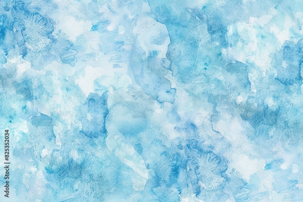 Abstract Blue Watercolor Background, Artistic Design Abstract Blue Watercolor Background, Artistic Design