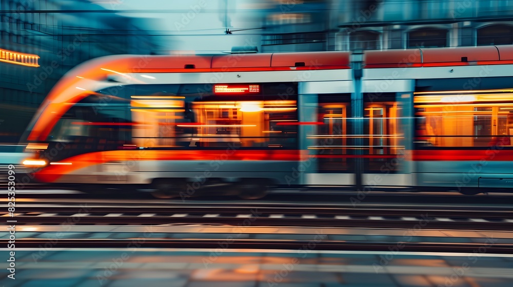 Side profile of a locomotive in motion, captured with cinematic precision and professional photography techniques.