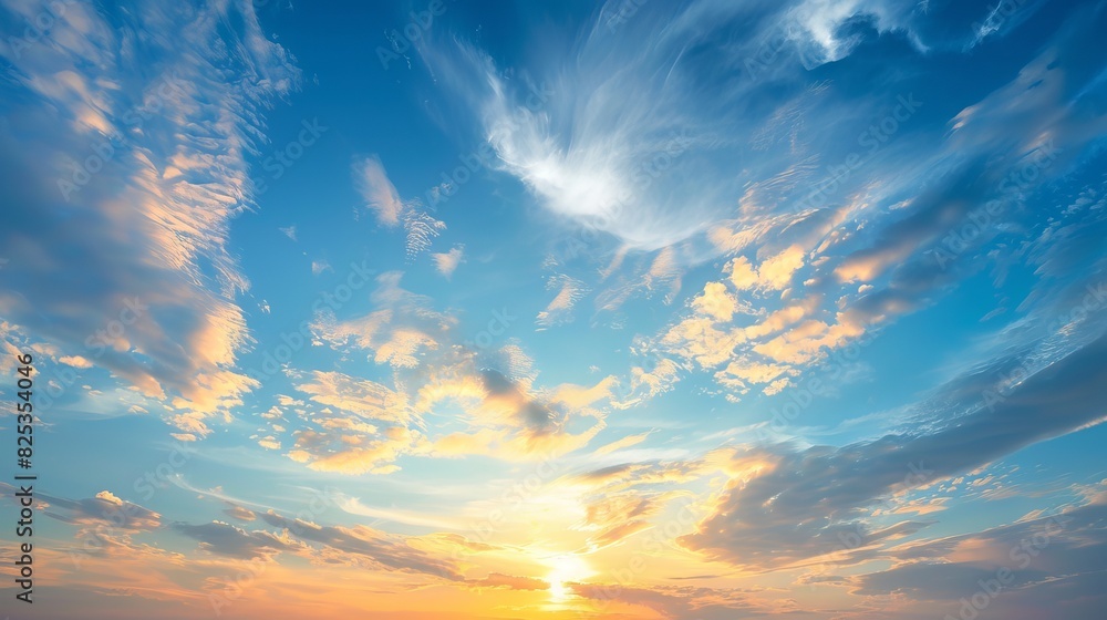 Obraz premium Gorgeous cloud background