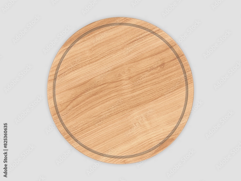 Food serving tray blank template 3d illustration. Food serving tray blank template 3d illustration.