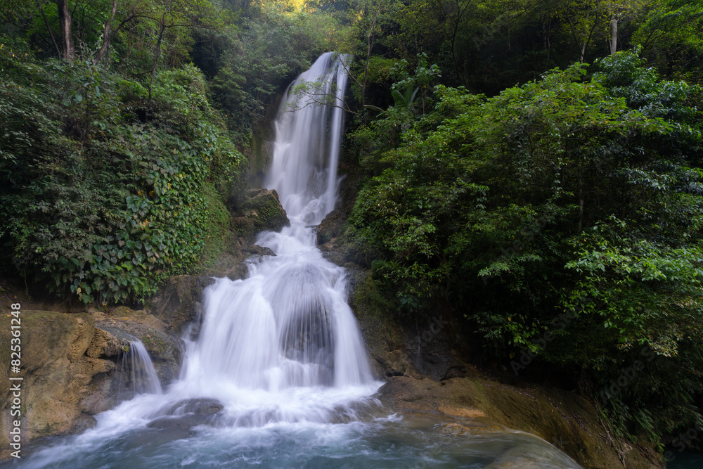 Lokomboro Waterfall on Sumba Island, Indonesia. Lokomboro Waterfall on Sumba Island, Indonesia.