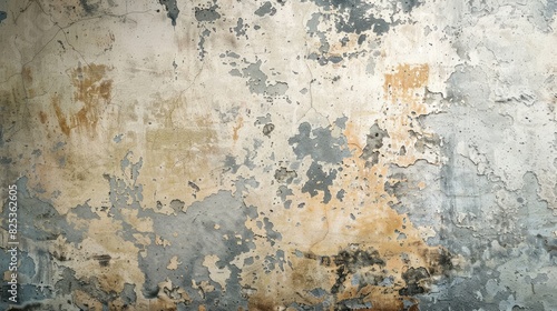 Highly detailed textured background abstract of a worn wall © LukaszDesign