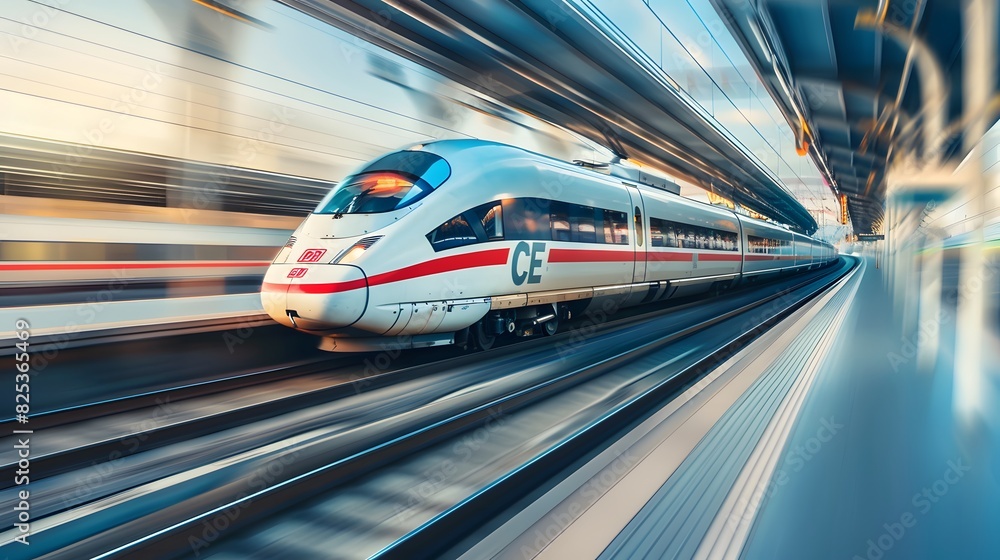 Side profile of a locomotive in motion, captured with cinematic precision and professional photography techniques. Side profile of a locomotive in motion, captured with cinematic precision and professional photography techniques.