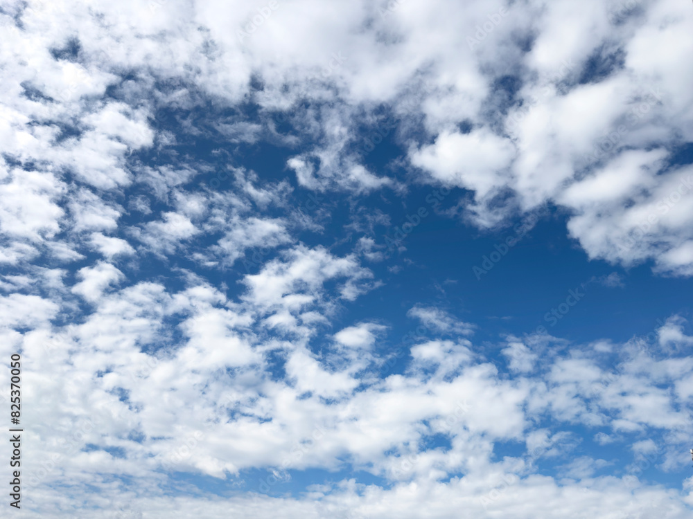 Blue sky and white clouds Blue sky and white clouds