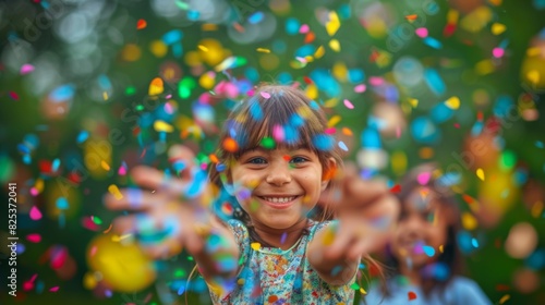 The Child with Confetti © HelenP