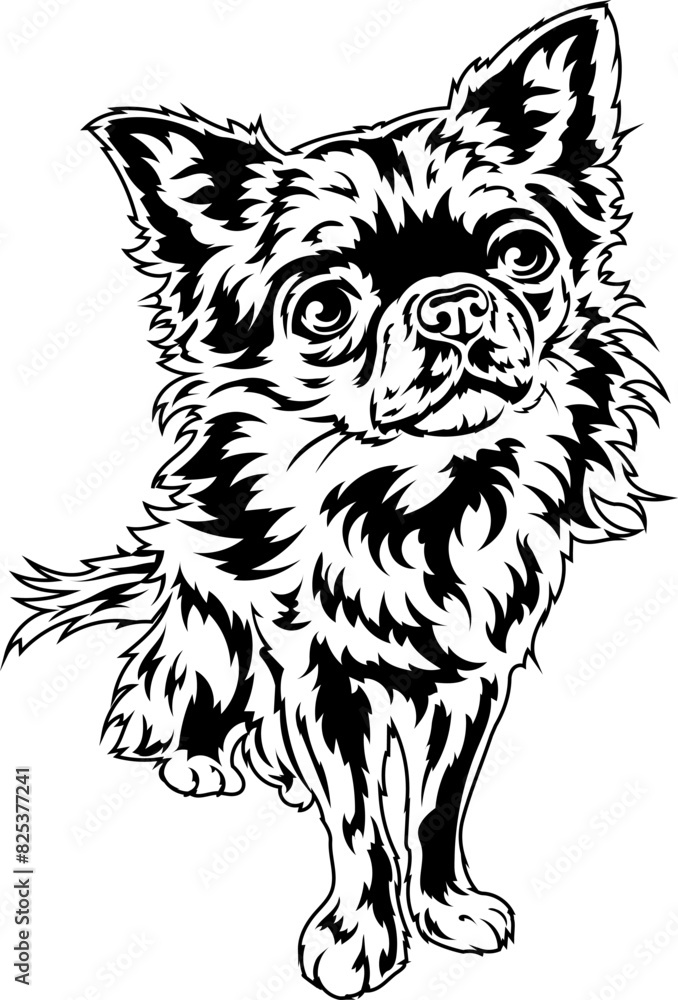 Fototapeta premium chihuahua dog