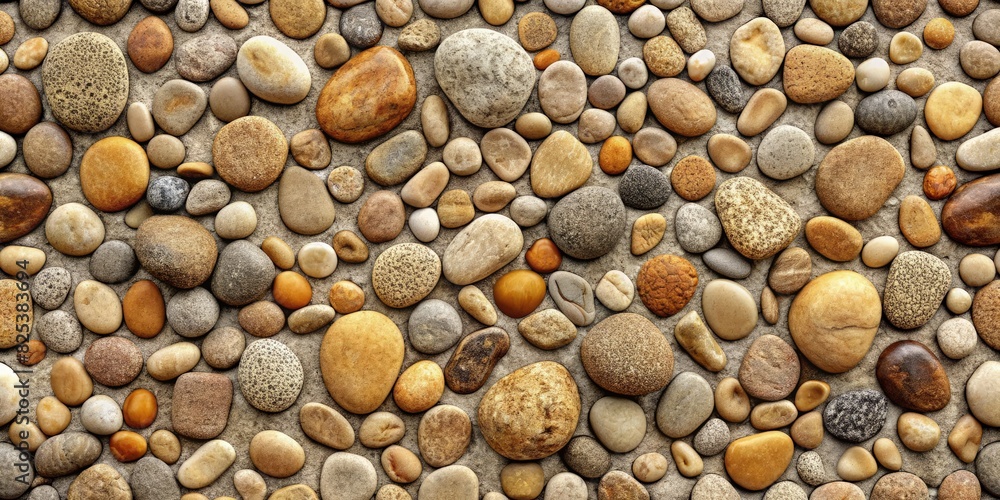 Diverse Array of Colored Rocks in Stone Wall. Generative AI Diverse Array of Colored Rocks in Stone Wall. Generative AI