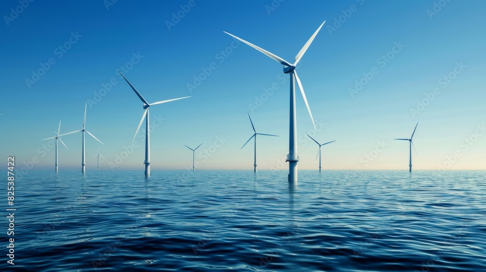 Offshore Wind Turbines at Sea Offshore Wind Turbines at Sea