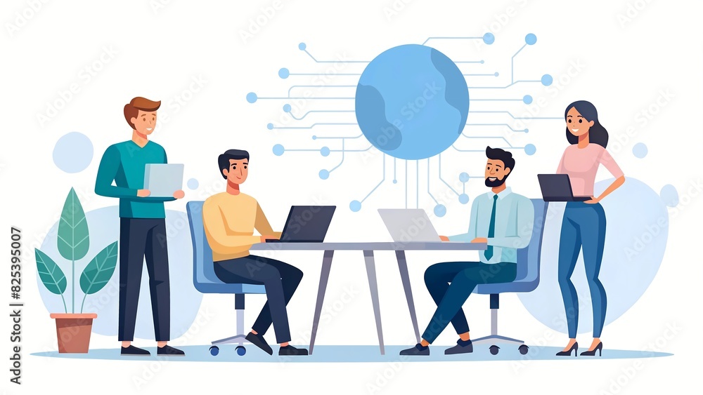 business people in a meeting business people in a meeting