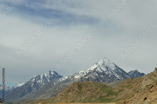 Scenic view of Transhimalaya range, Tibet