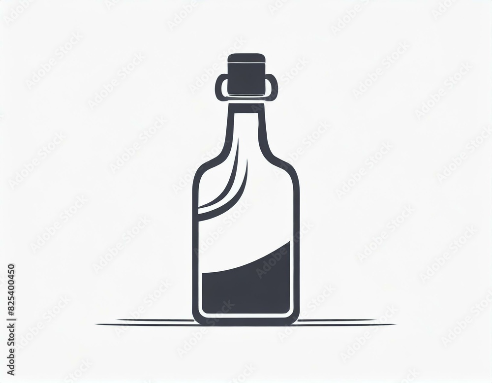 water bottle icon, vector image on white background, logo water bottle icon, vector image on white background, logo