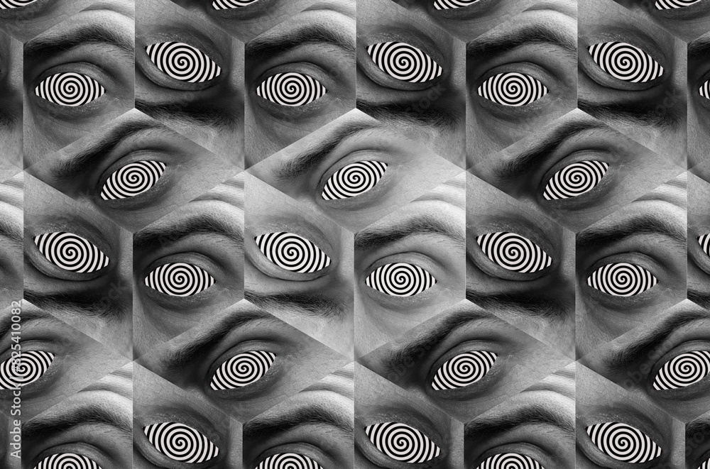 Cubes with eyes on planes