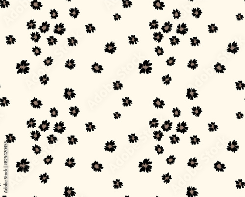 Seamless Flowers Pattern in vector 