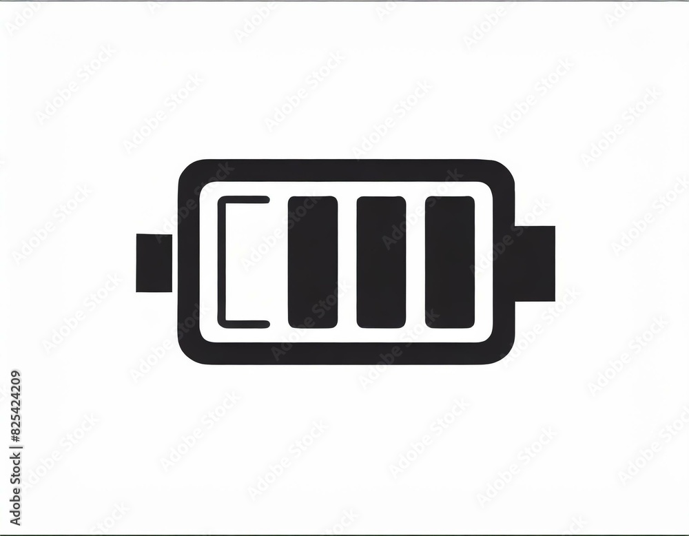 mobile battery charging vector icon on white background, logo mobile battery charging vector icon on white background, logo