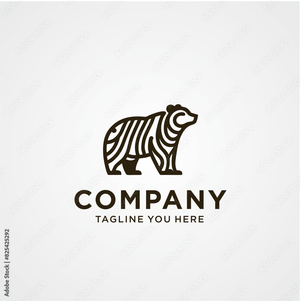 bear logo vector design graphic illustration bear logo vector design graphic illustration