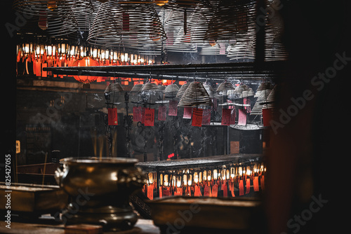 Photography Internal shots from inside Man Mo Temple in Central Hong Kong