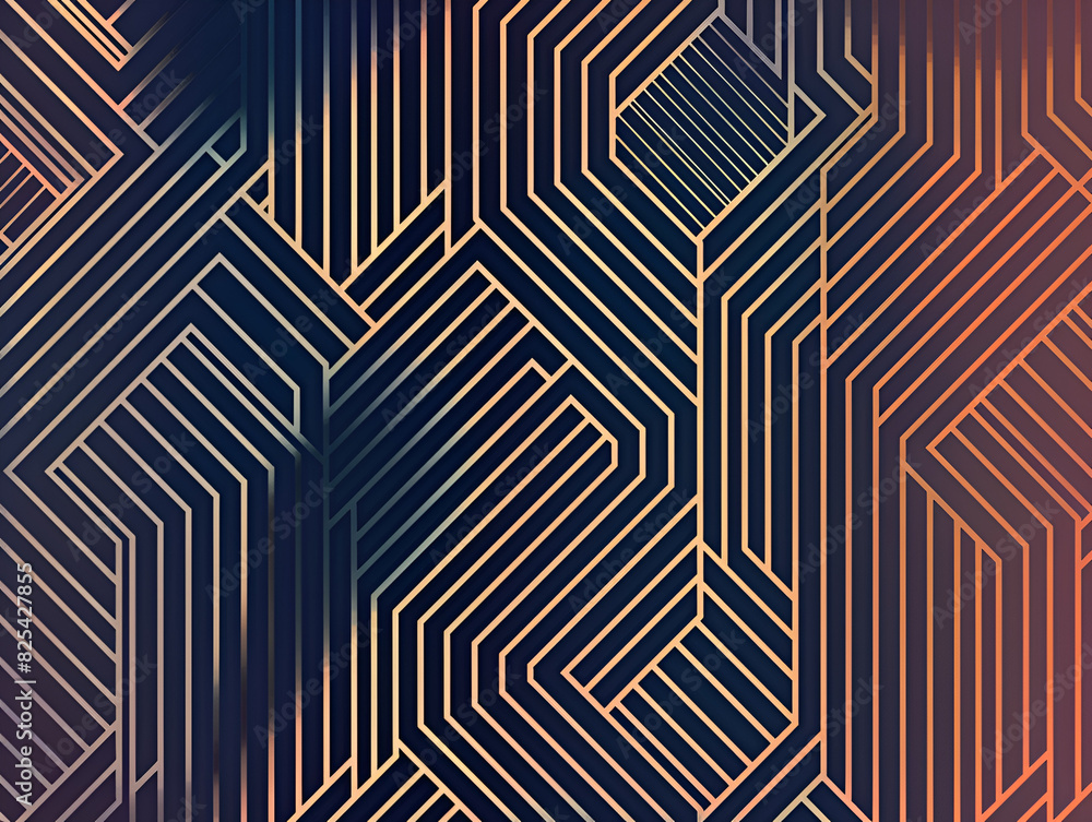 Elegant geometric pattern with a modern aesthetic Elegant geometric pattern with a modern aesthetic