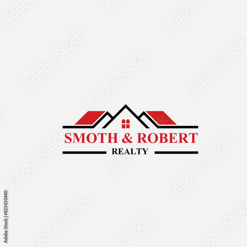 real estate logo design Print