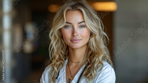 a very beautiful 35 year old blond woman doctor --chaos 20 --ar 16:9 --stylize 700 Job ID: f92f50f2-25dd-4541-94b4-4a506e1b5ae9
