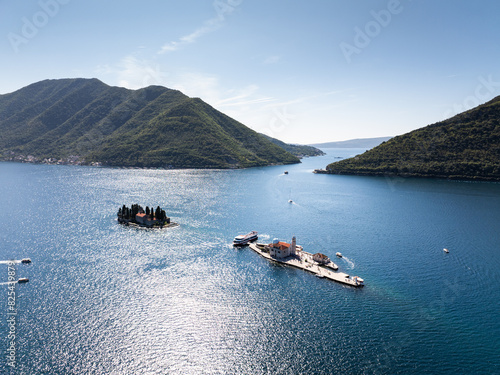 Panorama of Kotor Bay from Above photo