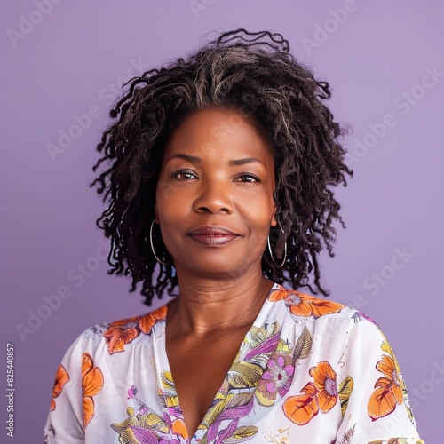 Portrait Headshot of a Midd...