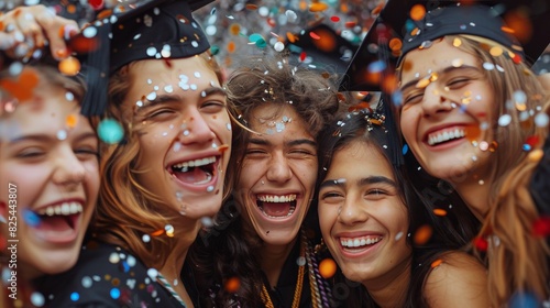 Group of People in Graduation Caps and Gowns