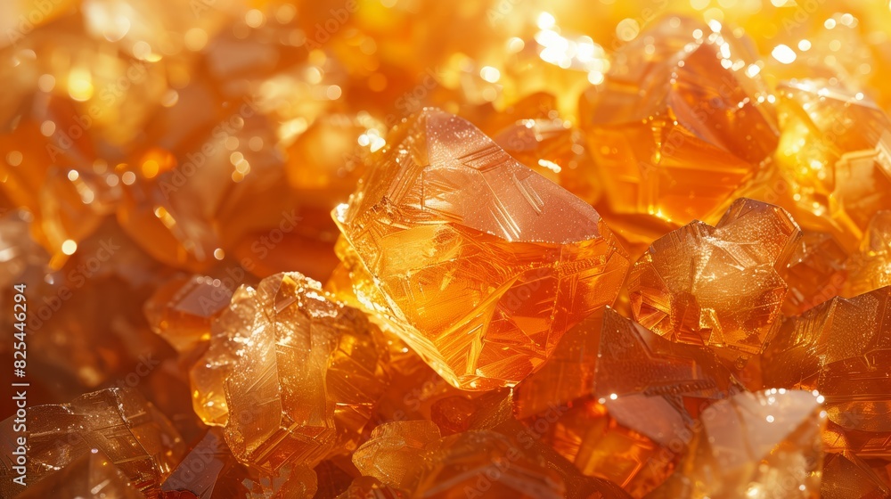 Amber Amazement: Marvel at the golden beauty of amber, featuring a warm, translucent texture Amber Amazement: Marvel at the golden beauty of amber, featuring a warm, translucent texture