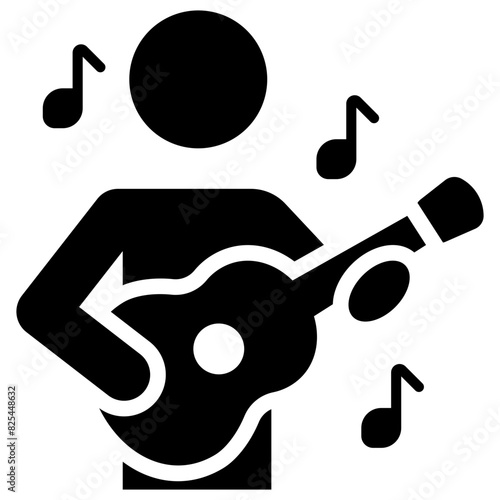 guitarist solid icon