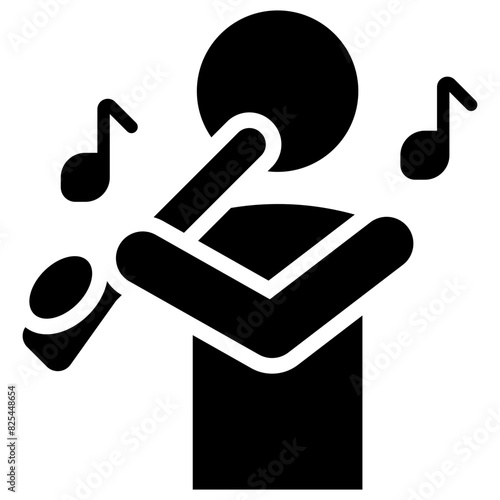 flute solid icon
