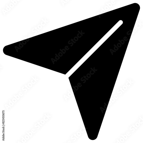 navigation solid icon