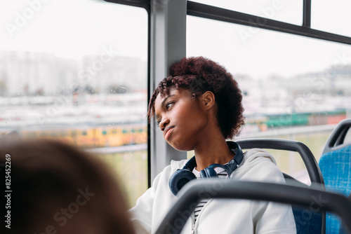 Long bus ride photo