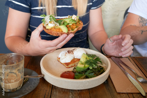 Avo on toast photo