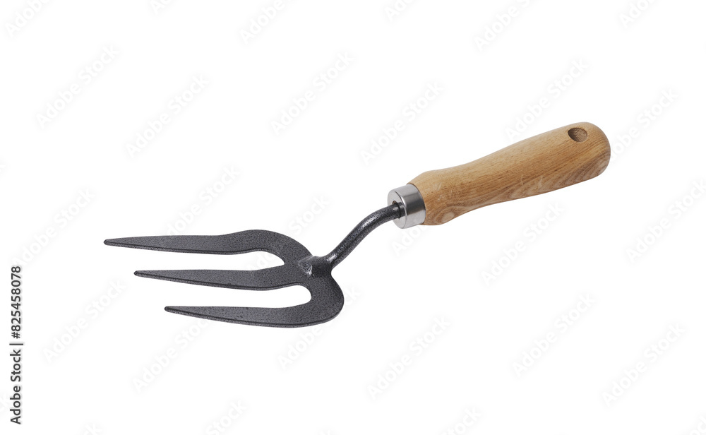 Gardening hand fork isolated on white background Gardening hand fork isolated on white background
