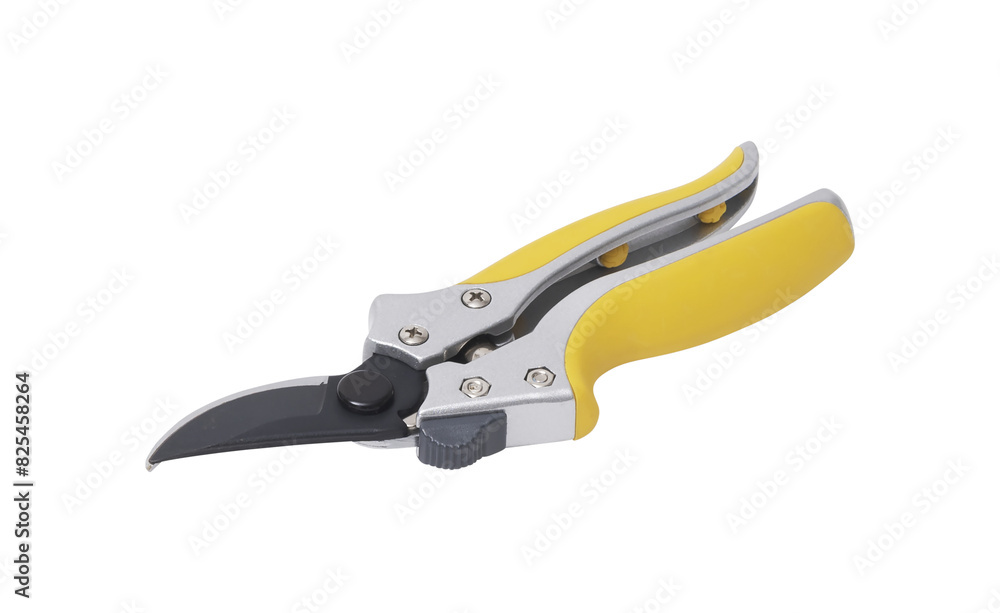 Pruning shears isolated on white background Pruning shears isolated on white background