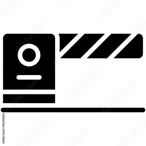 barrier solid icon