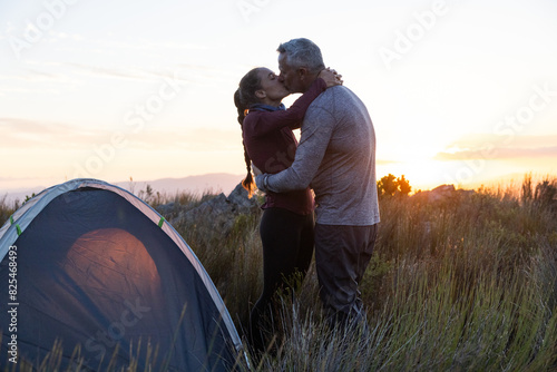 Camping Couple