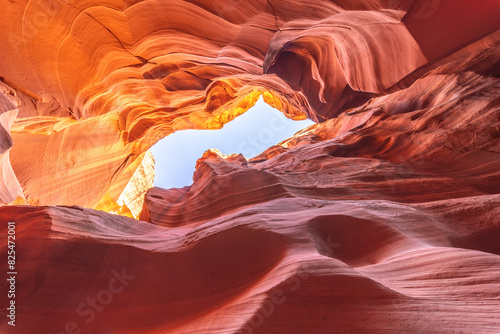 Beatiful Rock Canyon in Arizona, United States of America photo