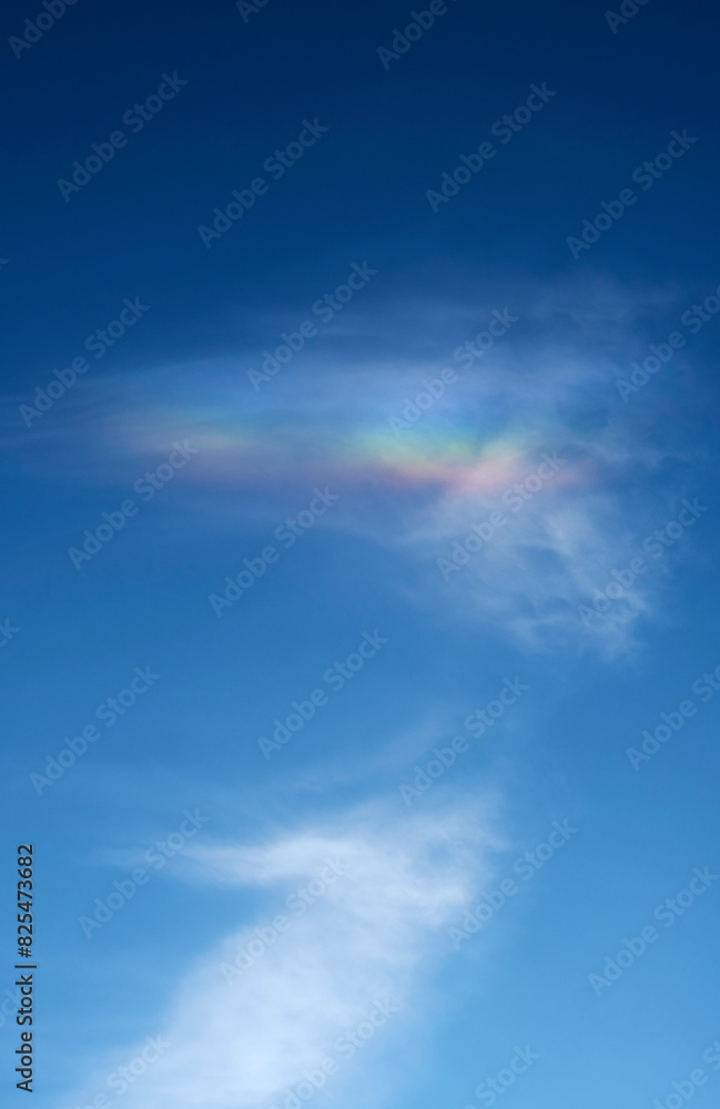 Closeup of colorful clouds in the sky Closeup of colorful clouds in the sky