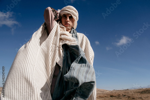 man in national costume photo