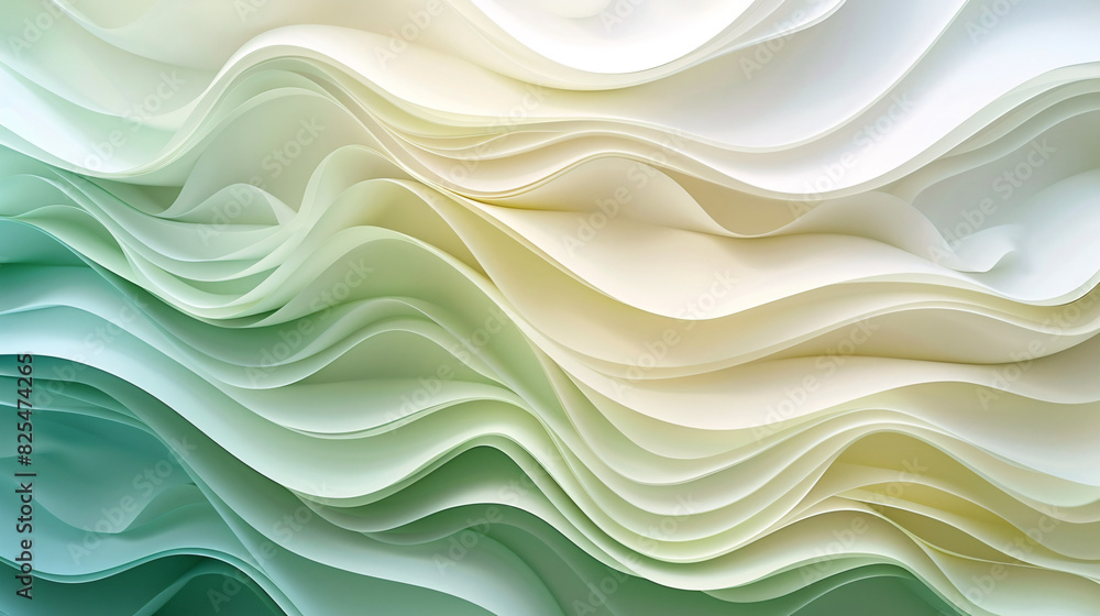 A soft and subtle abstract paper craft background with layers of paper in natural hues, creating a serene and calming effect A soft and subtle abstract paper craft background with layers of paper in natural hues, creating a serene and calming effect