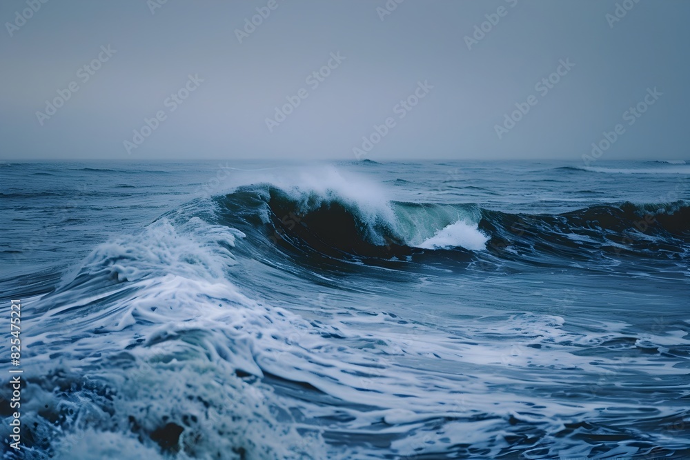 Sleek and Powerful Tidal Waves Unleash the Ocean s Untapped Energy for Sustainable Dreams