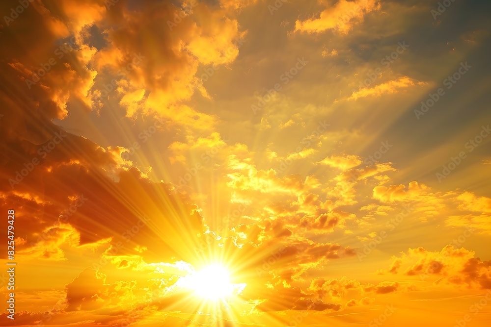 Radiant Renewal Endless Energy of the Vibrant Sun Illuminating the Captivating Skyscape Radiant Renewal Endless Energy of the Vibrant Sun Illuminating the Captivating Skyscape